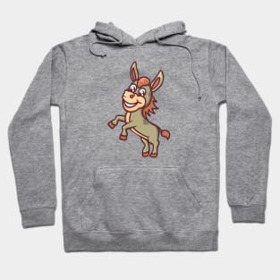 cute little prancing donkey Hoodie